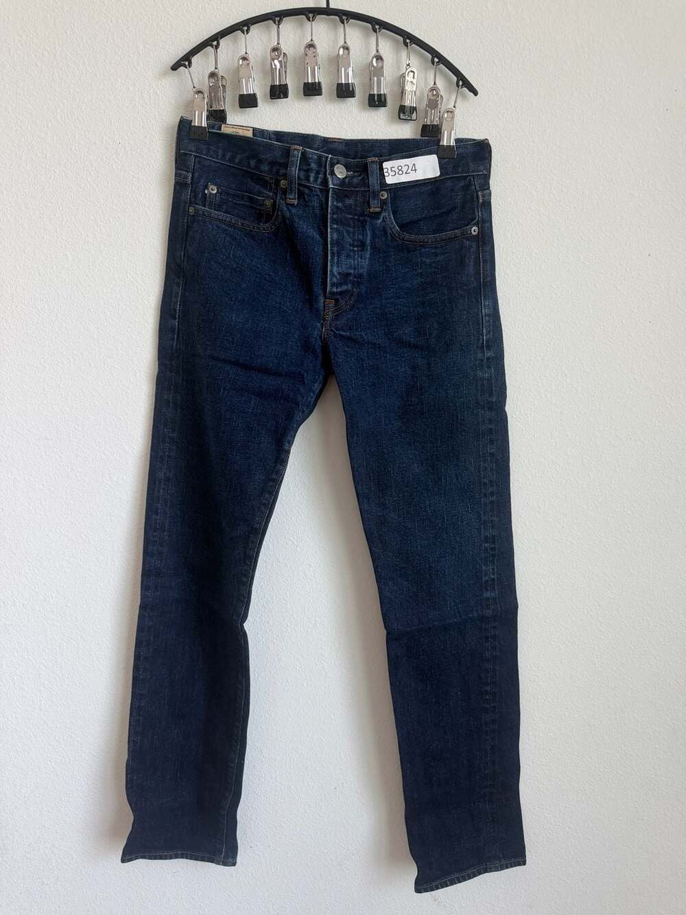 J.Crew Every Stitch Collection Jeans Style 770 Dark Wash Straight Leg